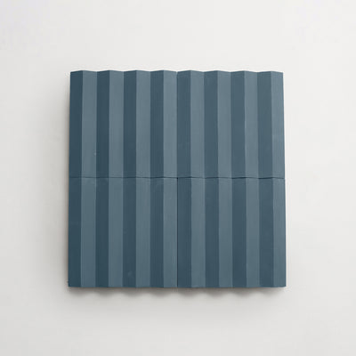 Origami | Pleats | Federal Blue | Matte