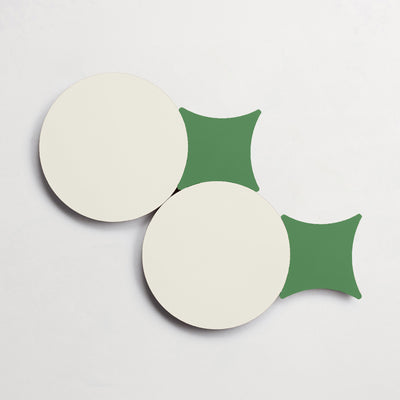 Pavimenti | Savoy | Paste Circle + Nettle Losange | Matte | (Bundle)