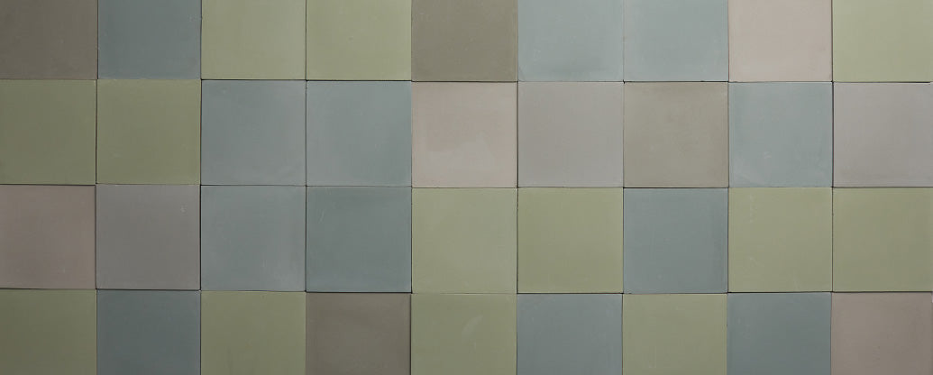 zellige tile | outdoor | natural | 4x4 square | OUTERclé