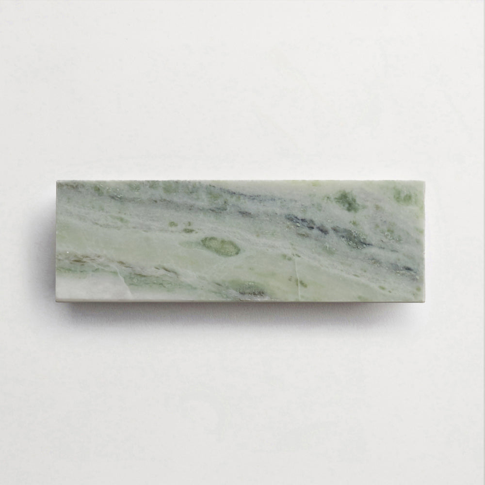 Lapidary | Baguette | Jade Green | Honed