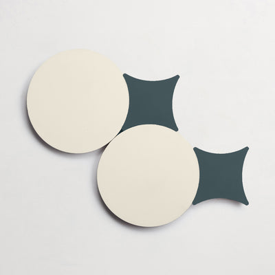 Pavimenti | Savoy | Paste Circle + Mallard Losange | Matte | (Bundle)