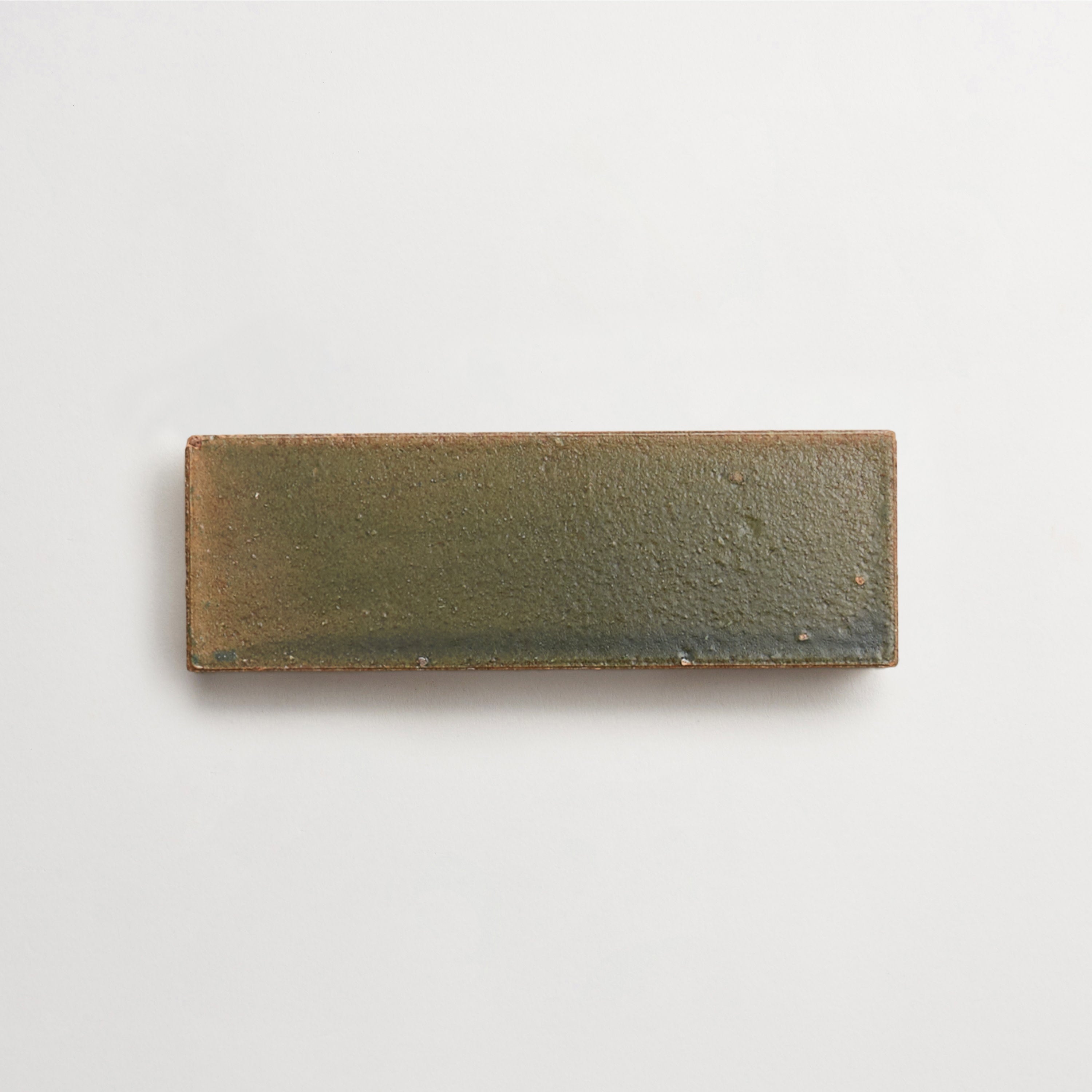 outdoor terracotta tile | green | 2x6 rectangle | nori | OUTERclé