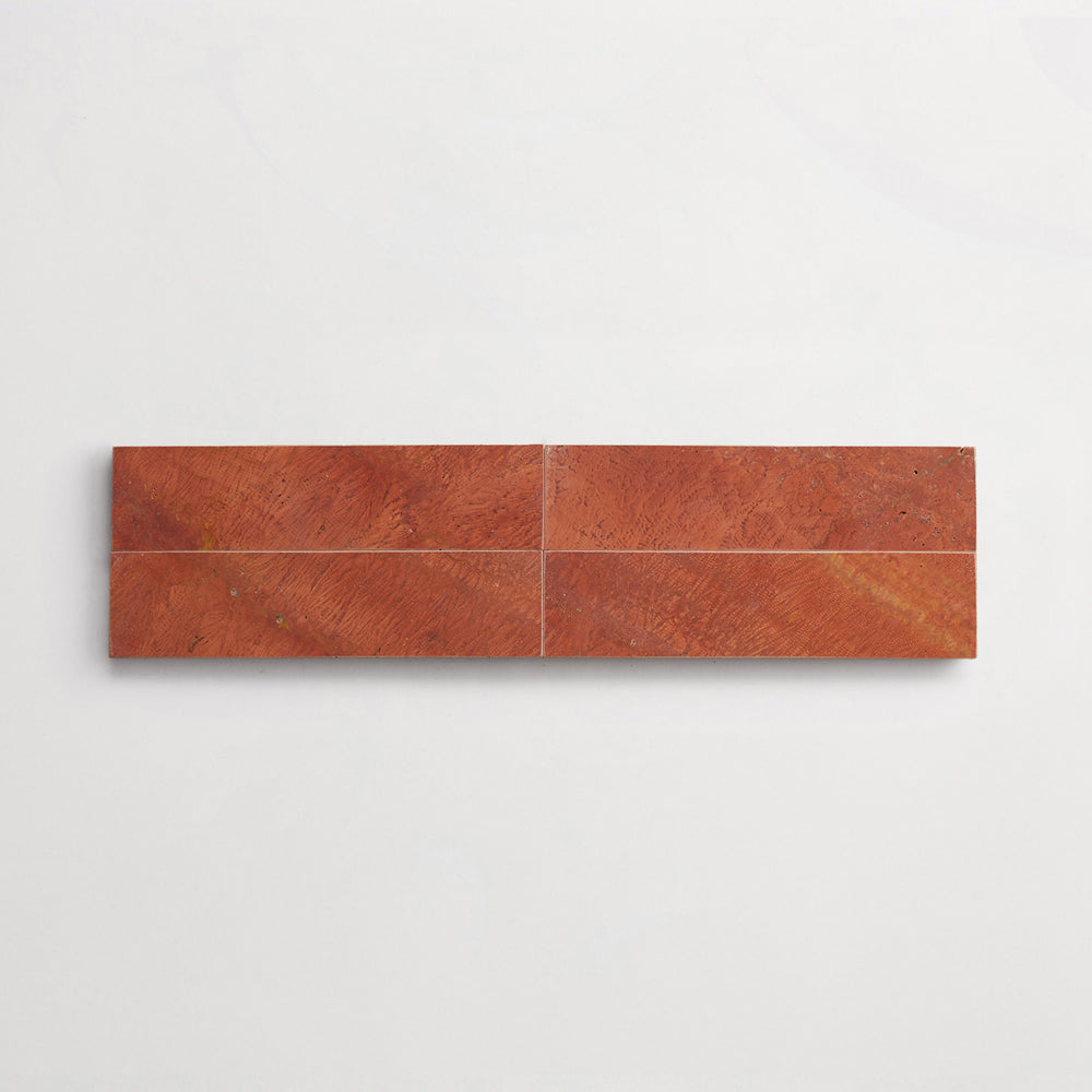 Lapidary | Blade | Red Travertine | Honed